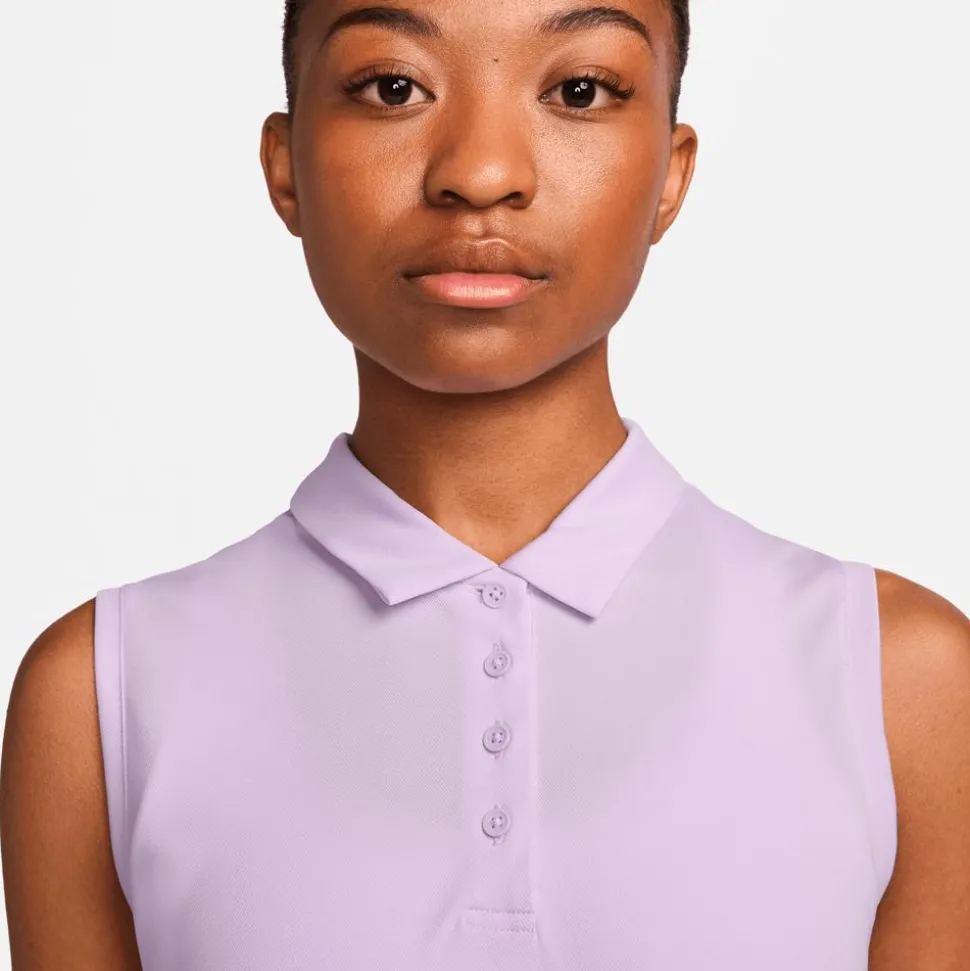 Polo Nike Dri-Fit Victory Violet Mist Black