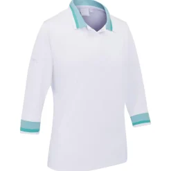 Polo Ping Lindsey White Bright Aqua