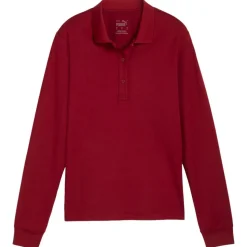 Polo Puma Golf W Cloudspun Midwght Ls Polo Intense Red