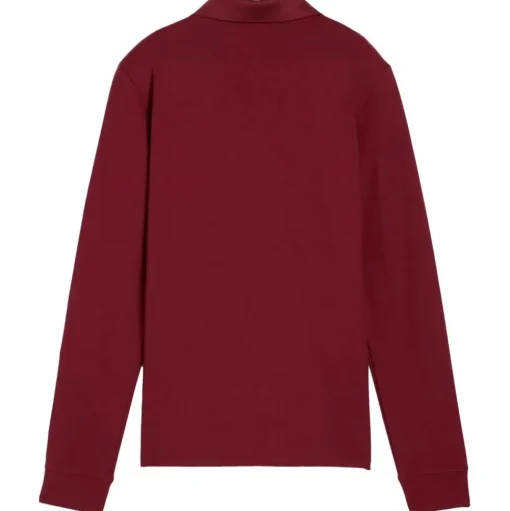 Polo Puma Golf W Cloudspun Midwght Ls Polo Ruby Shimmer