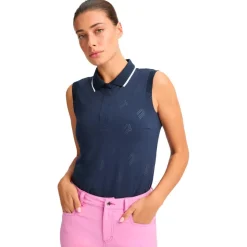 Polo Rohnisch Deni Sleeveless Navy
