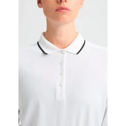 Polo Rohnisch Miriam Long Sleeve Poloshirt White