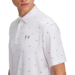 Polo Under Armour Playoff 3.0 Printed Polo White Steel