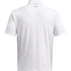 Polo Under Armour Playoff 3.0 Printed Polo White Tetra Gray