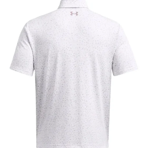 Polo Under Armour Playoff 3.0 Printed Polo White Tetra Gray
