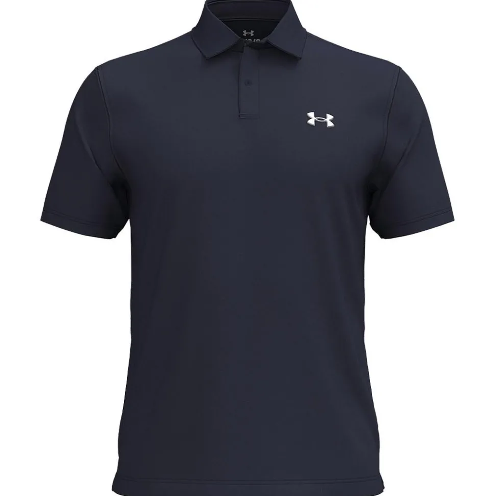 Polo Under Armour T2G Pique Polo Midnight Navy White