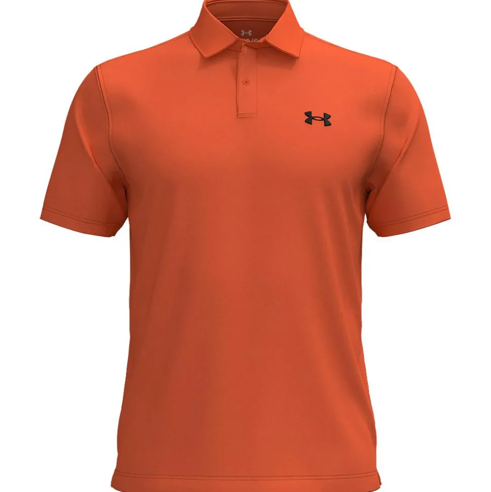 Polo Under Armour T2G Pique Polo Fire Black