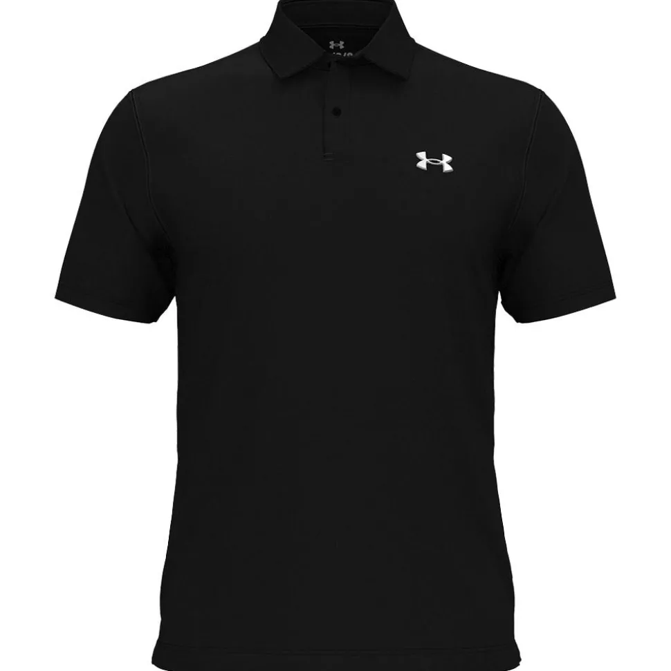 Polo Under Armour T2G Pique Polo Black White