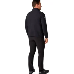 Pull Callaway Golf Emea Long Sleeve Waffle 1/4 Zip Caviar