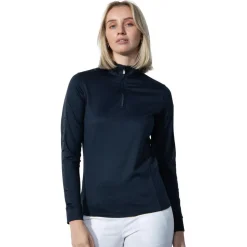 Pull Daily Sports Anna Ls Half Neck Navy