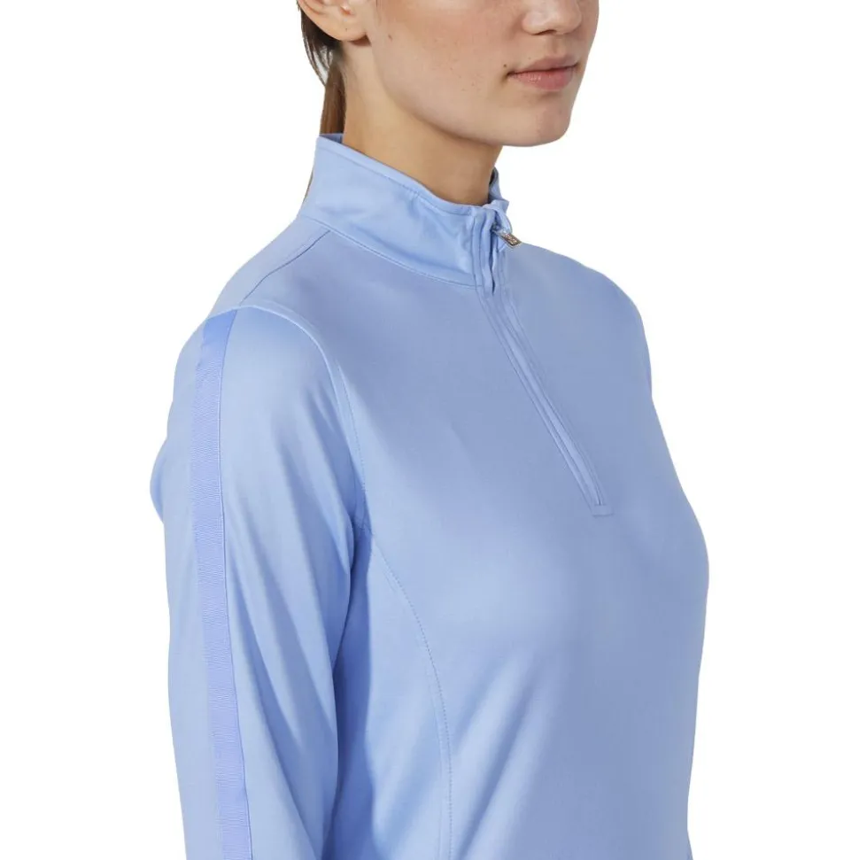Pull Daily Sports Anna Ls Half Neck Blue Heron