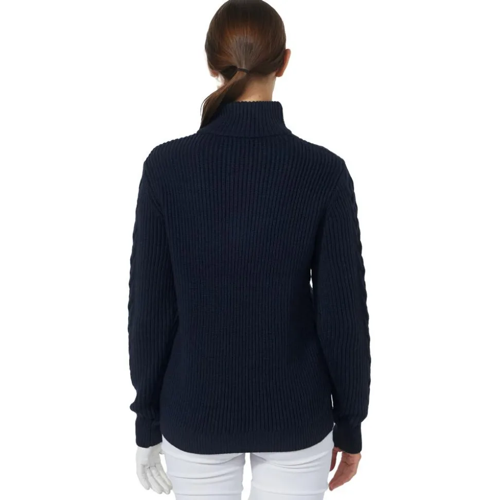 Pull Daily Sports Cable Ls Pullover Lined Navy