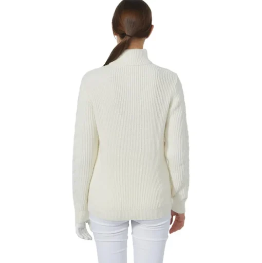 Pull Daily Sports Cable Ls Pullover Lined Ivory