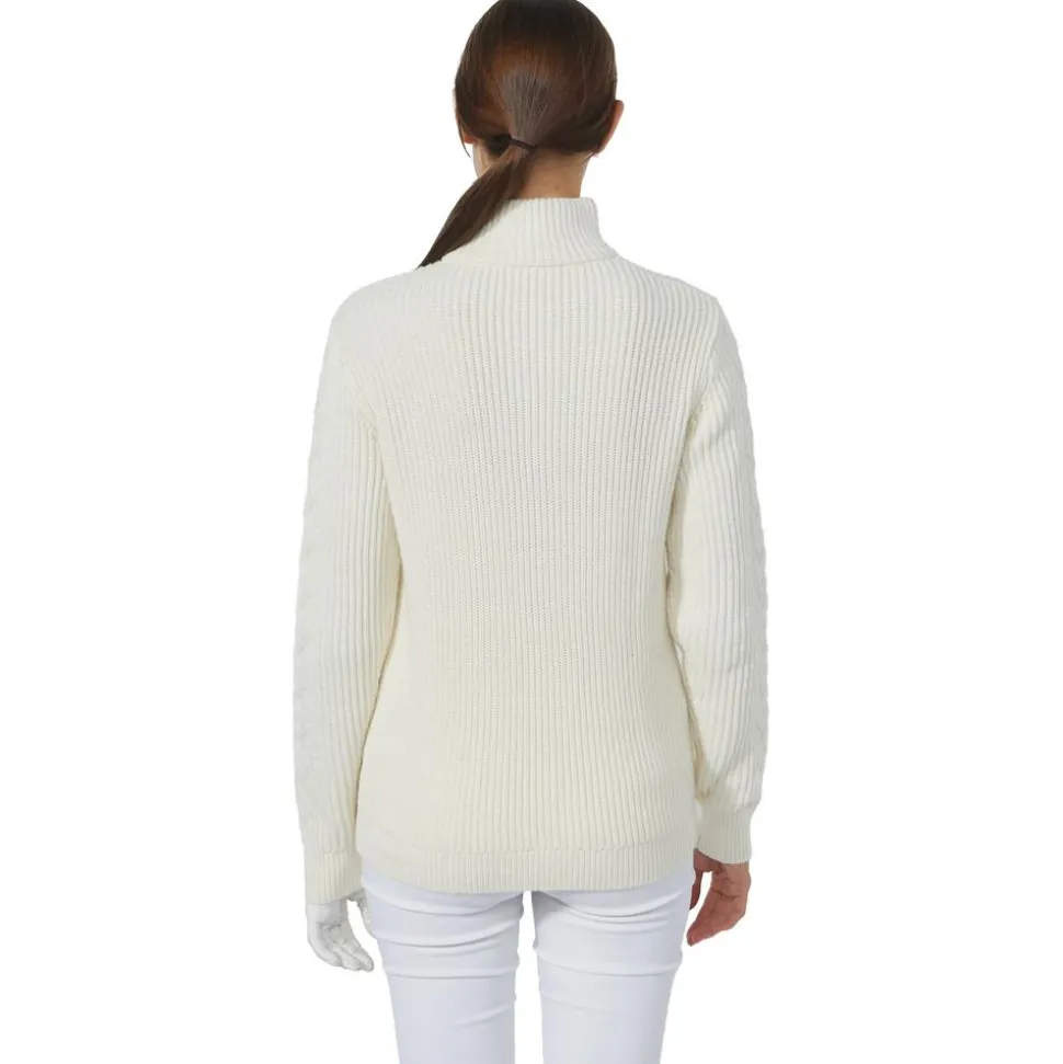 Pull Daily Sports Cable Ls Pullover Lined Ivory