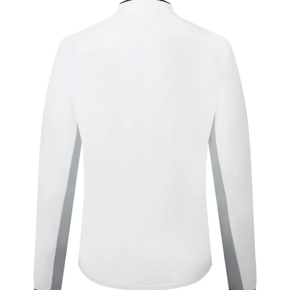 Pull Footjoy 1/4 Zip Ls Sun Pro Shirt White