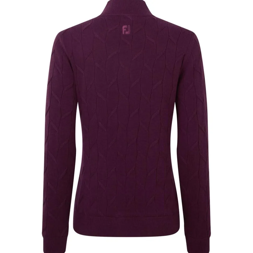 Pull Footjoy Full-Zip Lined Pullover Wmn Fig