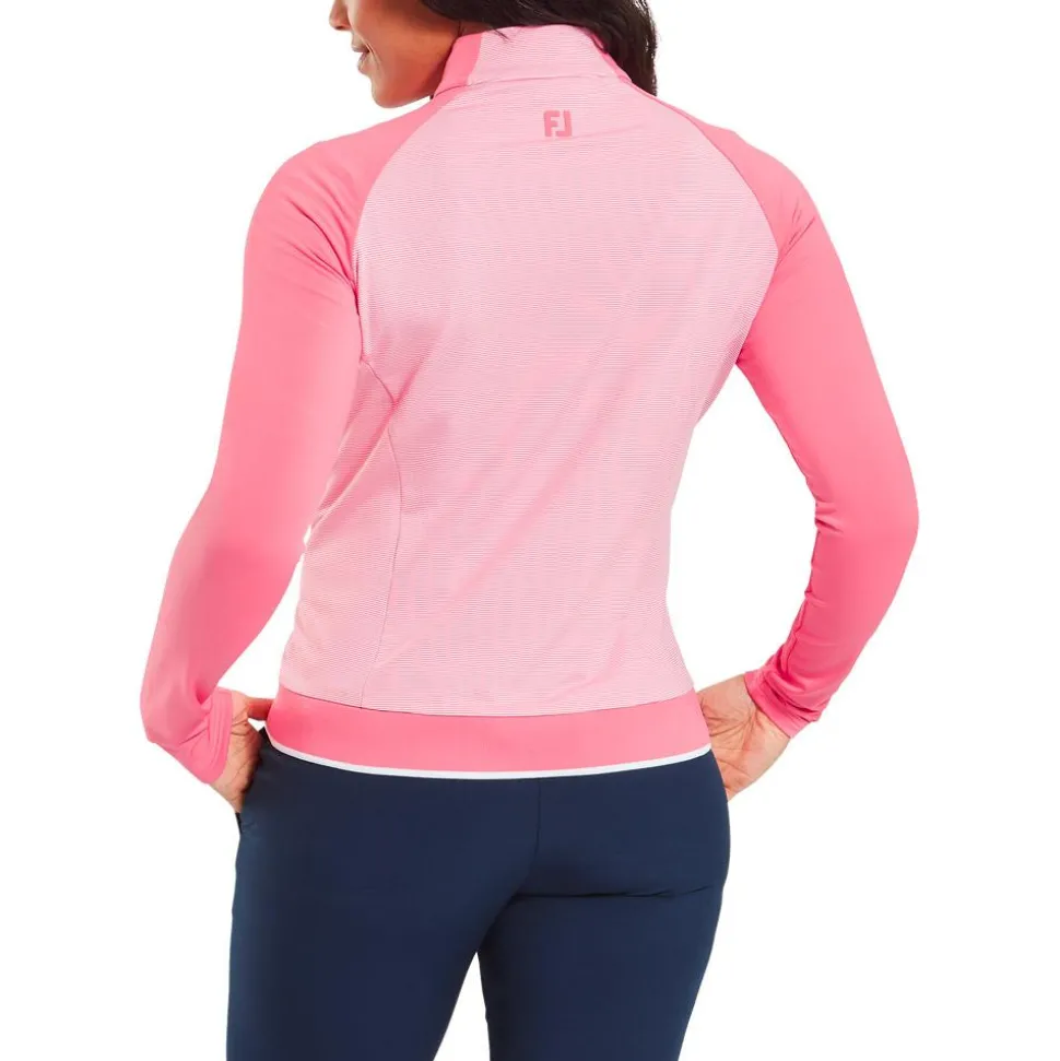 Pull Footjoy Pullover Half Zip Pink Lemon