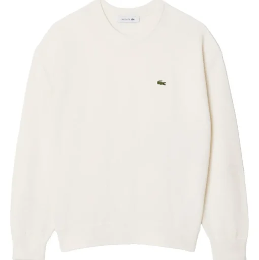 Pull Lacoste Crew Neck Sweater Farine