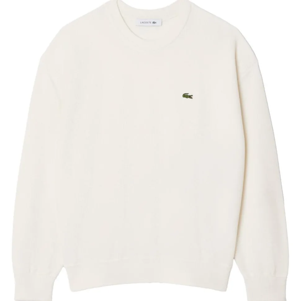 Pull Lacoste Crew Neck Sweater Farine