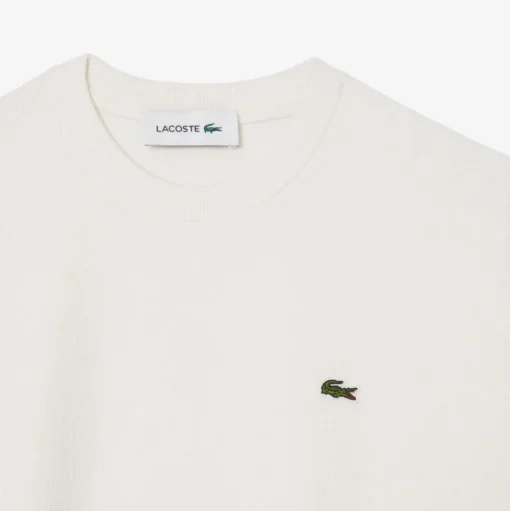 Pull Lacoste Crew Neck Sweater Farine