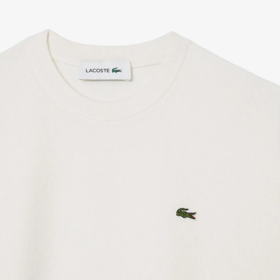 Pull Lacoste Crew Neck Sweater Farine