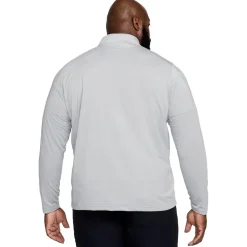 Pull Nike Dri Fit Victory Half Zip Top Wolf Grey Black