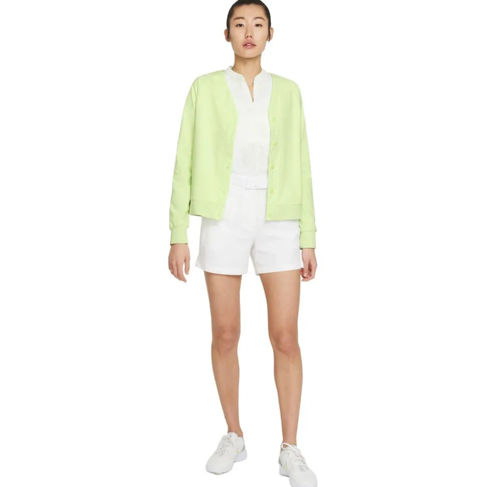 Pull Nike W Repel Ace Cardigan Lime Green