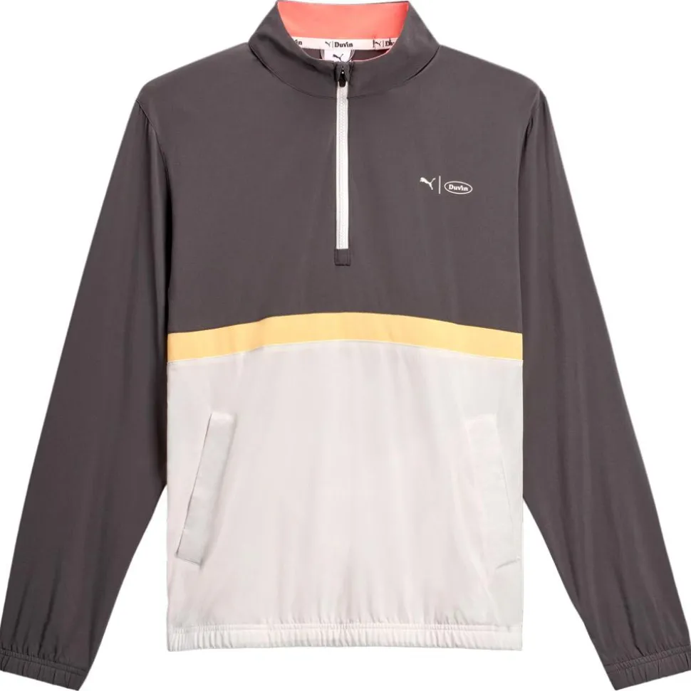 Pull Puma Golf Puma X Duvin Windbreaker White Glow