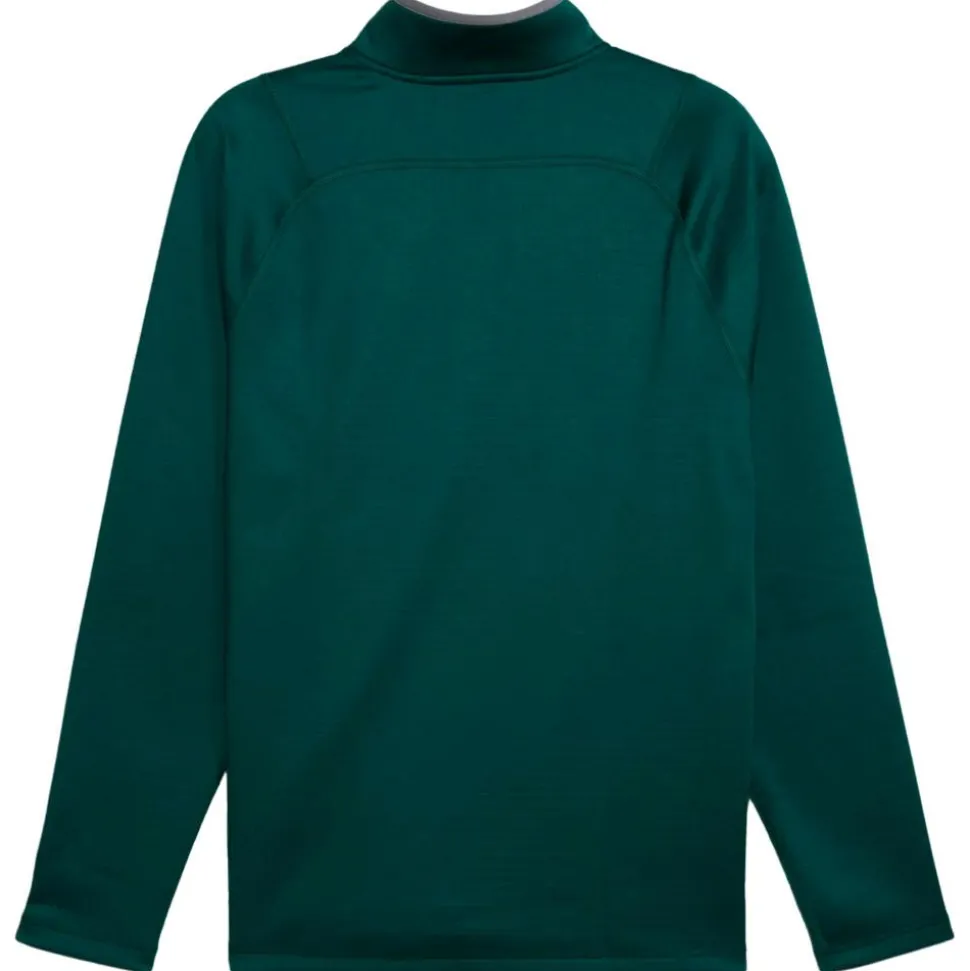 Pull Puma Golf Waffle Fleece 1/4 Zip Dark Myrtle