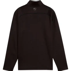 Pull Puma Golf Waffle Fleece 1/4 Zip BN Black