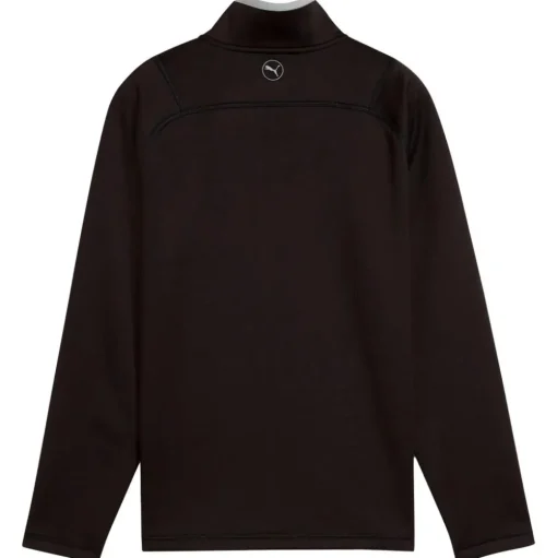 Pull Puma Golf Waffle Fleece 1/4 Zip BN Black
