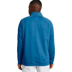 Pull Under Armour Storm Midlayer Half Zip Photon Blue Midnight Navy