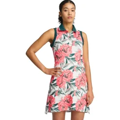 Robe Puma Golf Mattr Beautiful Game White Glow Peach Frost