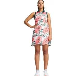 Robe Puma Golf Mattr Beautiful Game White Glow Peach Frost