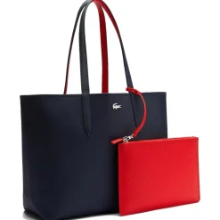 Sac à main Lacoste Shopping Bag Sinople Marine Aconit Blanc