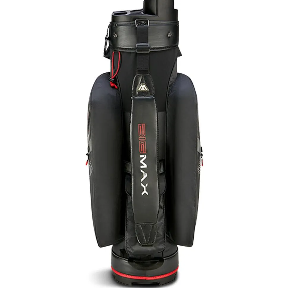 Sac chariot série Big Max Aqua Silencio 4 Charcoal Black Red