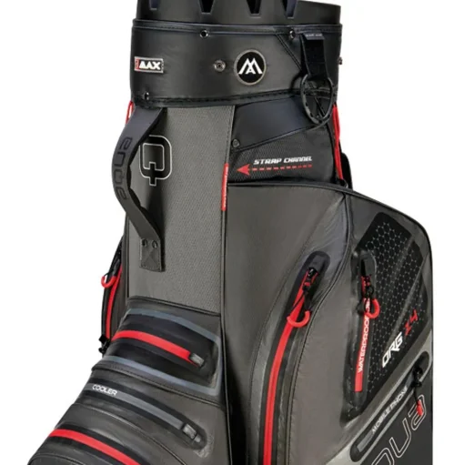 Sac chariot série Big Max Aqua Silencio 4 Charcoal Black Red