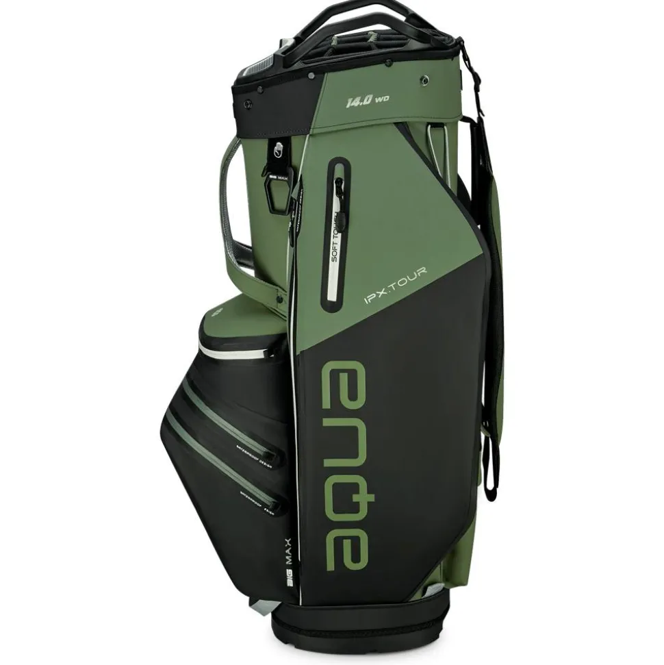 Sac chariot série Big Max Aqua IPX Tour Olive Green Black