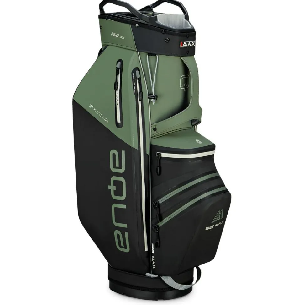 Sac chariot série Big Max Aqua IPX Tour Olive Green Black