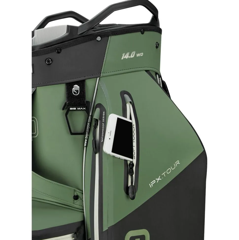Sac chariot série Big Max Aqua IPX Tour Olive Green Black