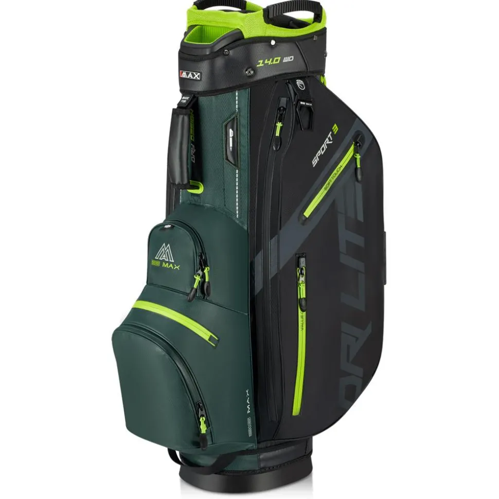 Sac chariot série Big Max Drilite Sport 3 Forest Green Black Lime
