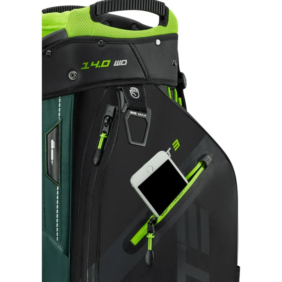 Sac chariot série Big Max Drilite Sport 3 Forest Green Black Lime