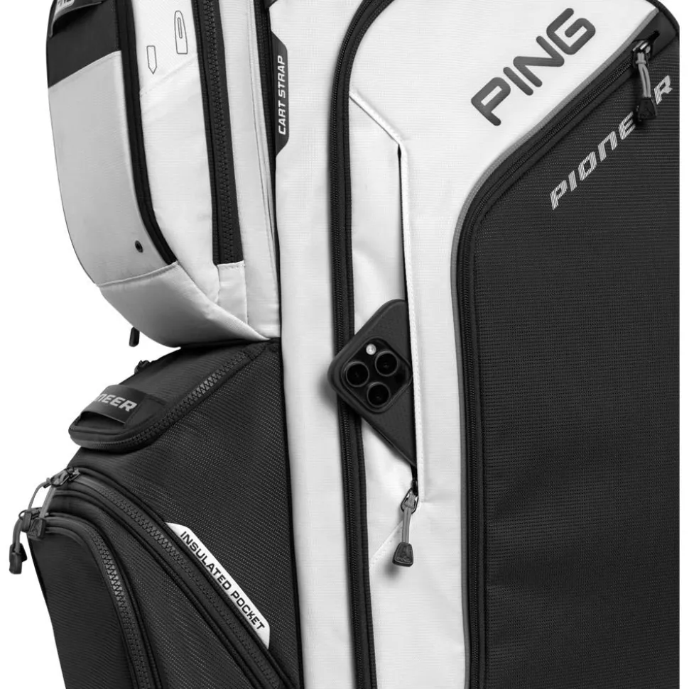 Sac chariot série Ping Pioneer 244 Heather Grey Black