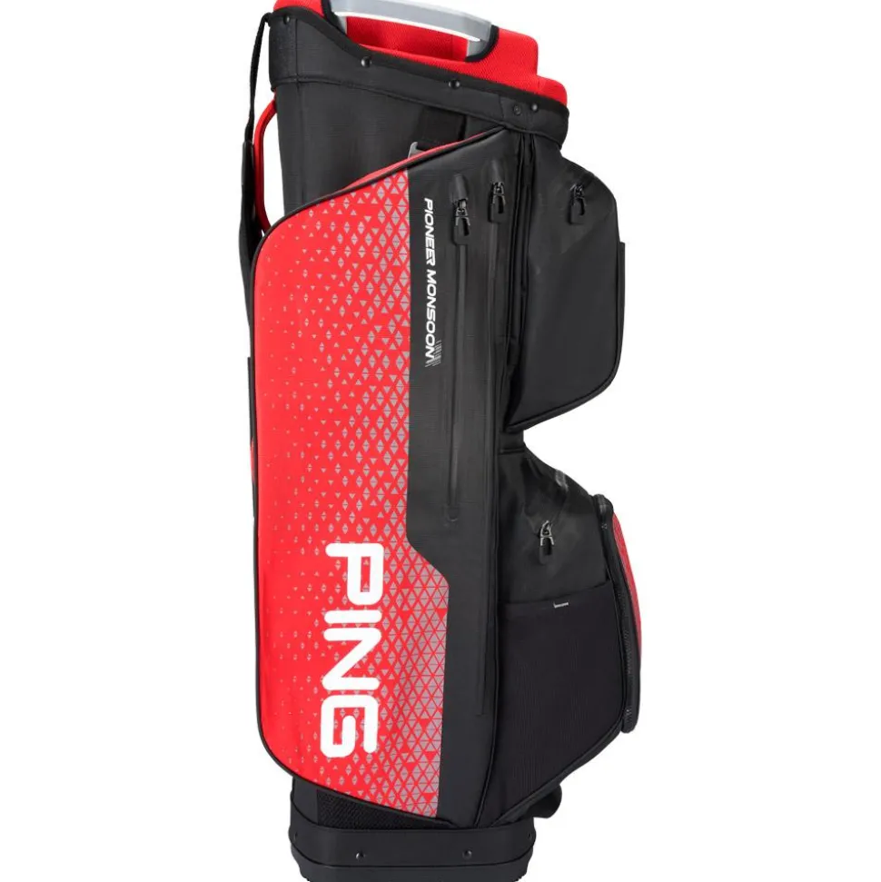 Sac chariot série Ping Pioneer Monsoon 231 Black Red