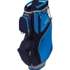Sac chariot série Sun Mountain CX1 Charcoal Navy Cobalt