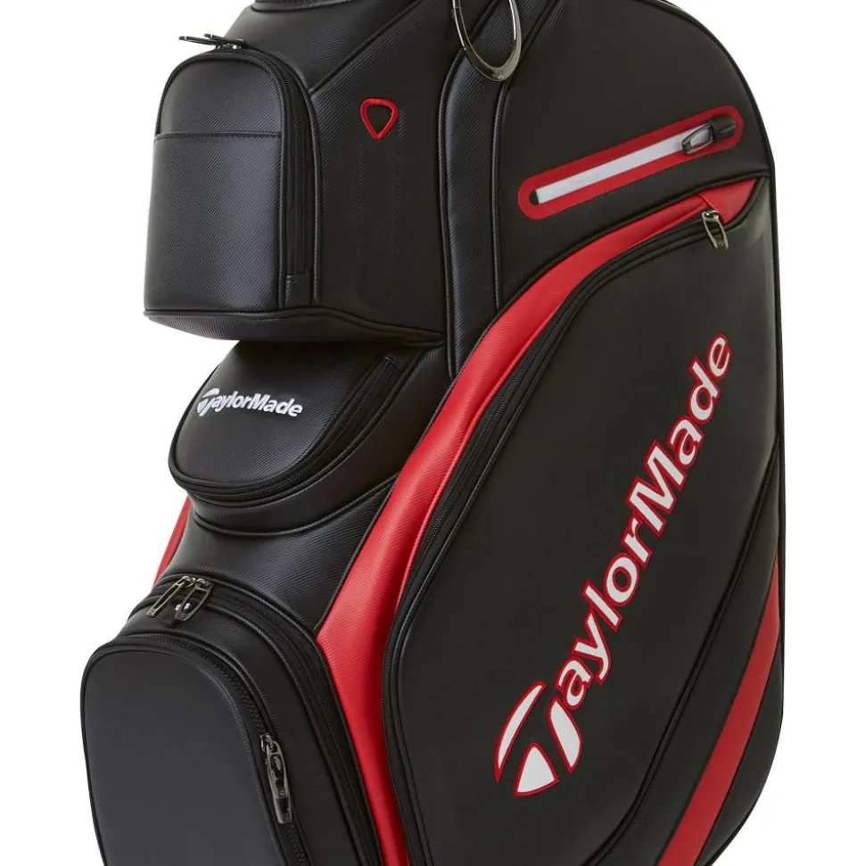 Sac chariot série Taylormade Deluxe Cart Black Red