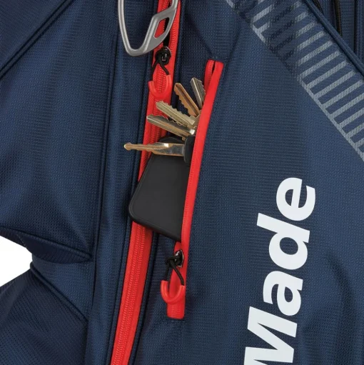 Sac chariot série Taylormade Pro Cart Navy Red