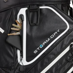 Sac chariot série Taylormade Storm-Dry Waterproof Black White Red