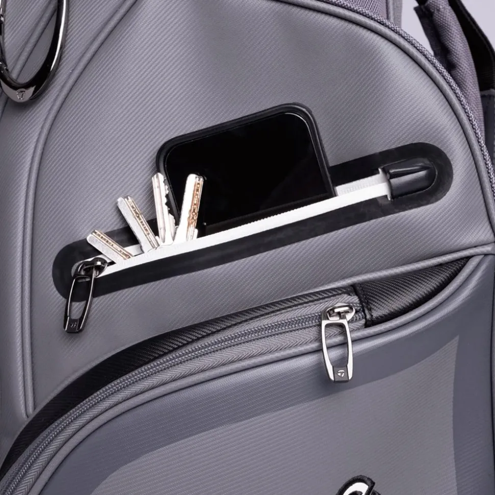 Sac chariot série Taylormade Deluxe Cart Charcoal