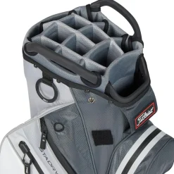 Sac chariot série Titleist Cart 14 Stadry Charcoal Grey White